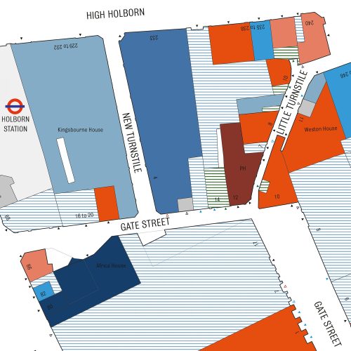 Holborn Alleyways design
